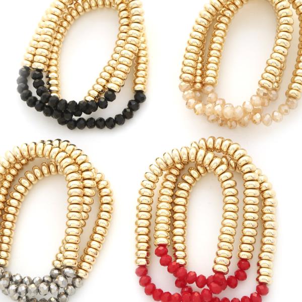 BEADED BRACELET SET