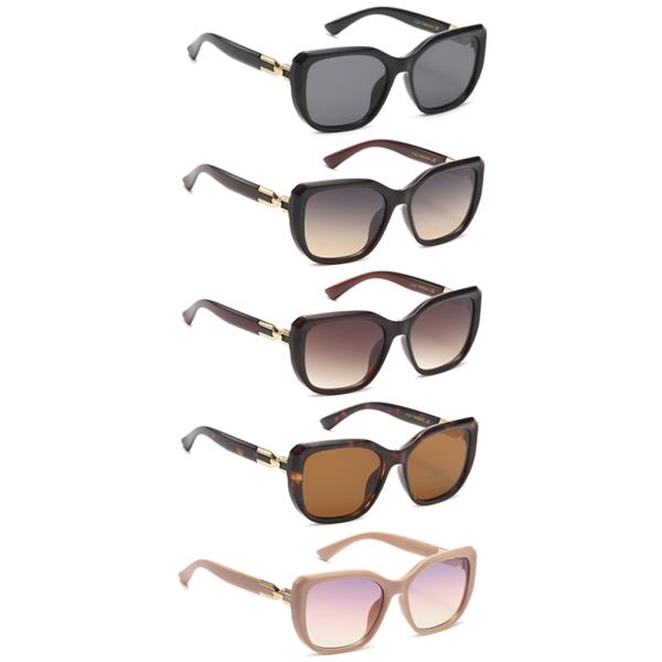 FASHION SQUARE CHIC SUNGLASSES 1DZ