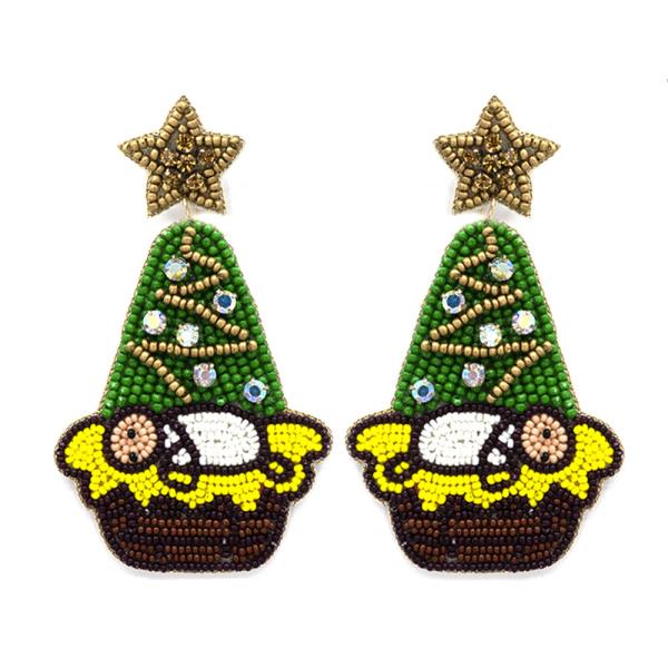 CHRISTMAS BABY CHRIST POST EARRINGS