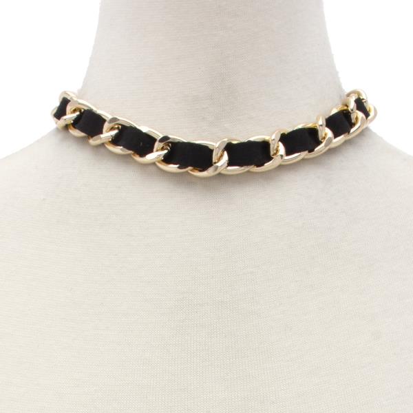 SODAJO CURB CHAIN METAL CHOKER