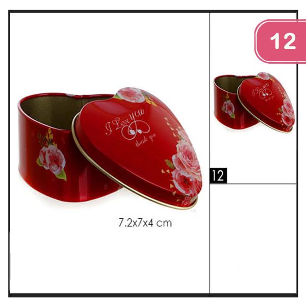 VALENTINE HEART SHAPE BOX(12UNITS)