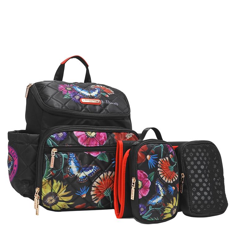 DIAPER BAG WITH CHANGING MAT